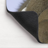 シロアリ塚のドワーフモンガチョウのグループ マウスパッド (コーナー)