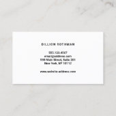 シロアリ害虫駆除剤 名刺 (裏面)