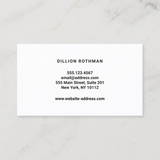 シロアリ害虫駆除剤 名刺 (裏面)