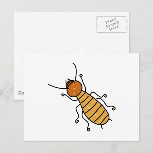 シロアリ ポストカード (正面/裏面)