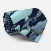 シロイルカのクジラは青いシロイルカのクジラのネクタイを結びます ネクタイ (ロール)