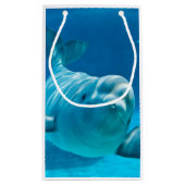 シロイルカのクジラ スモールペーパーバッグ (裏面)