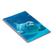 シロイルカのクジラ ノートブック (右側)