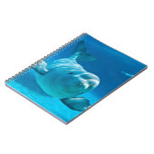 シロイルカのクジラ ノートブック (左側)