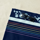 シロイルカのクジラ ビーチタオル (インサイチュ)