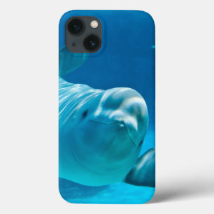 シロイルカのクジラ iPhone 13ケース