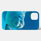 シロイルカのクジラ Case-Mate iPhoneケース (裏面 (横))