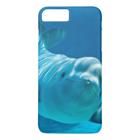 シロイルカのクジラ Case-Mate iPhoneケース (裏面)