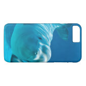 シロイルカのクジラ Case-Mate iPhoneケース (裏面(横))