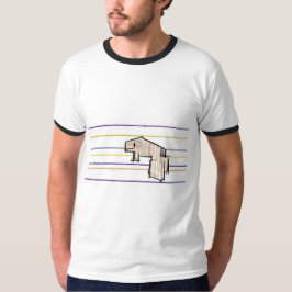 シロイルカの夏の喜び Tシャツ