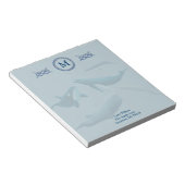 シロウザメ（モノグラム） ノートパッド (アングル)