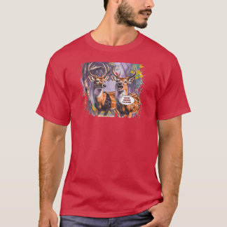 シロオジロシカ Tシャツ