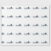 シロカワカジキの深海の魚釣り ラッピングペーパー (フラット)