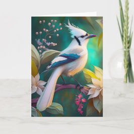 シロガオカンムリカケス幻想の鳥 カード