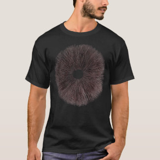 シロキベサイケデリッククベナシタケ Tシャツ