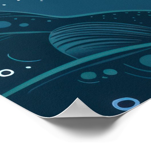 シロクジラ ポスター (角)