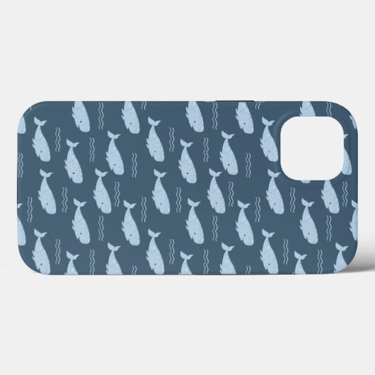 シロクジラ Case-Mate iPhoneケース (裏面 (横))
