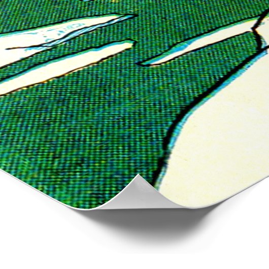 シロクマとカモメ ポスター (角)