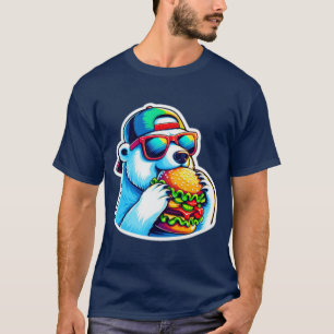 シロクマの饗宴 Tシャツ