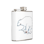 シロクマ包まれたフラスコ フラスク (右)