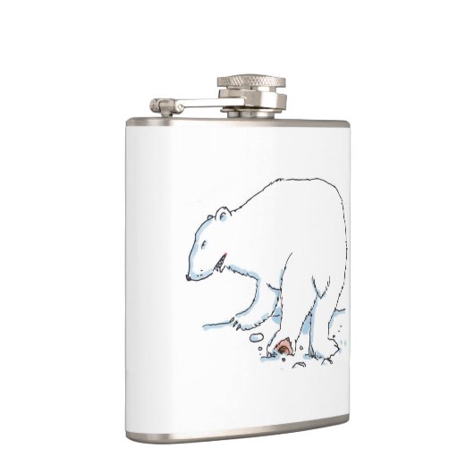 シロクマ包まれたフラスコ フラスク (右)