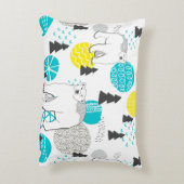 シロクマ アクセントクッション (裏面(縦))