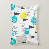 シロクマ アクセントクッション (正面(垂直))