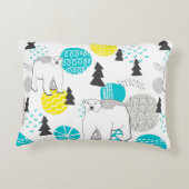 シロクマ アクセントクッション (裏面)