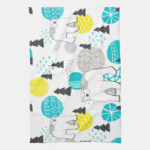 シロクマ キッチンタオル (縦)