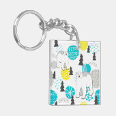 シロクマ キーホルダー (正面左)