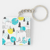 シロクマ キーホルダー (裏面)