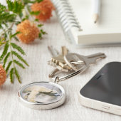 シロクマ キーホルダー (側面)