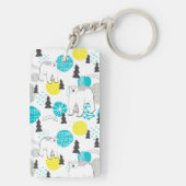 シロクマ キーホルダー (裏面)