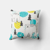 シロクマ クッション (裏面)