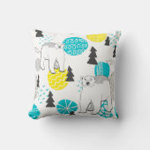 シロクマ クッション (正面)