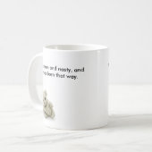 シロクマ コーヒーマグカップ (正面左)