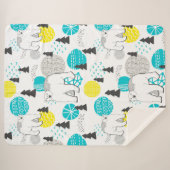 シロクマ シェルパブランケット (正面(横))