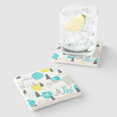 シロクマ ストーンコースター (横)