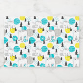 シロクマ スパークリングワインラベル (シングルラベル)