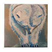 シロクマ タイル (正面)