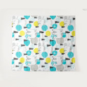 シロクマ タペストリー (正面(横))