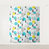 シロクマ タペストリー (正面)