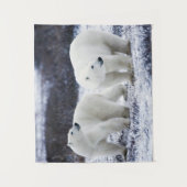 シロクマ タペストリー (正面)