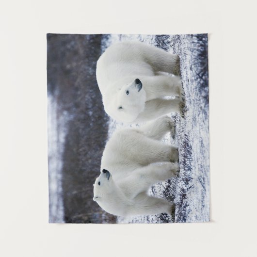 シロクマ タペストリー (正面)