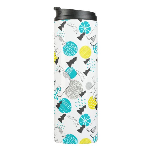 シロクマ タンブラー (回転右)