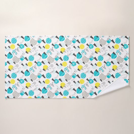 シロクマ バスタオル (バスタオル)