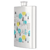 シロクマ フラスク (左)