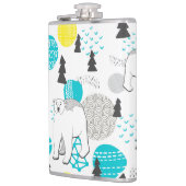 シロクマ フラスク (左)