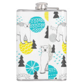 シロクマ フラスク (裏面)