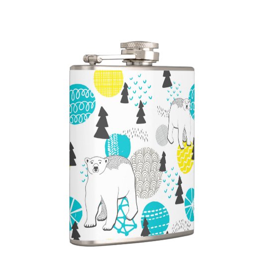シロクマ フラスク (右)